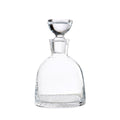 Glass Decanter with Engraved Bottom