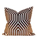 Vanderbilt Rust Square Pillow