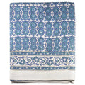 Pretty Paisley Block Printed Tablecloth - 72