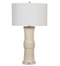 Cream Column Lamp