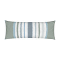 Brother Stripe Sea Blue Bolster Pillow