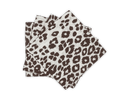 Leopard Print Napkins – Set of 4