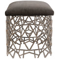 Pixie Stool with Moss Green Cushion