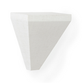 White Raffia Bracket