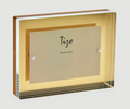 Lucite Frame - Gold 4x6