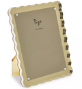 Lucite Frame Wave Design - Gold 4