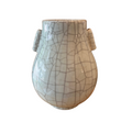 Crackle Celadon Double Ear Vase