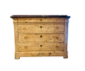 1860s Belgian Slate Top Chest