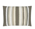 Brother Stripe Browns Lumbar Pillow