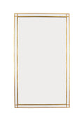 White and Gold Mirror