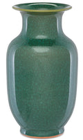 Karoo Sm. Crystalized Green Vase