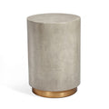 Kenzo Textured Round Side Table