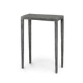Josephine Modern Drink Table – Elegant Metal Top Accent Table