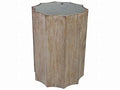 Classic Oak Wood Side Table