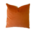 Shrimp Linen Edge 20x20 Pillow