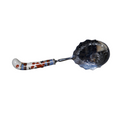 Serving Spoon with Asian Flowered Handle