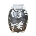 Black Four Loop Handle Jar